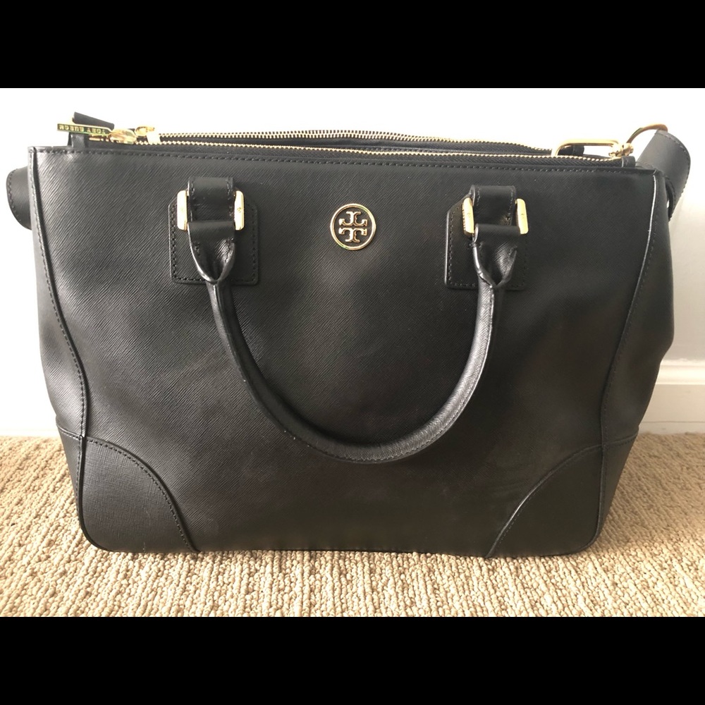 Tory Burch Robinson Double ZIP Tote